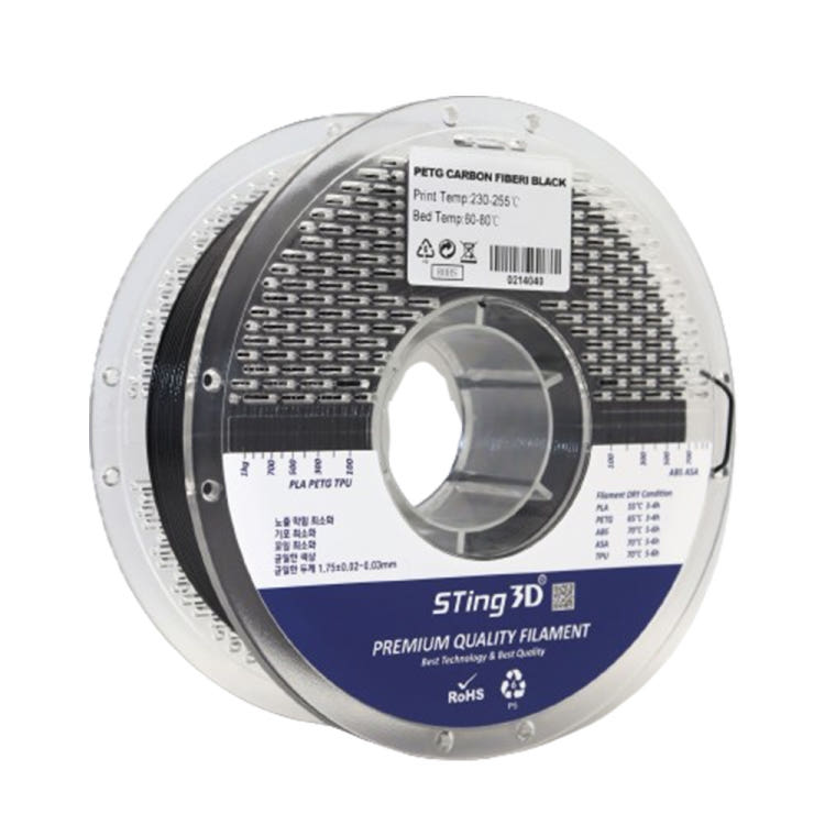 스팅3D PETG-CF 카본 필라멘트 1Kg 1.75mm 상품 이미지