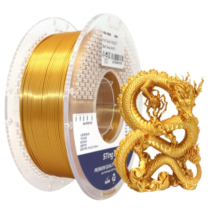스팅3D 실크 PLA 필라멘트 고속 3D프린터 뱀부랩 호환 Filament 1kg 상품 이미지